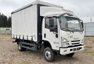 ISUZU KV100 4×4 (МРМ 3,5т) БОРТ-ТЕНТ СДВИЖНЫЕ ШТОРЫ И КРЫША 4,2м